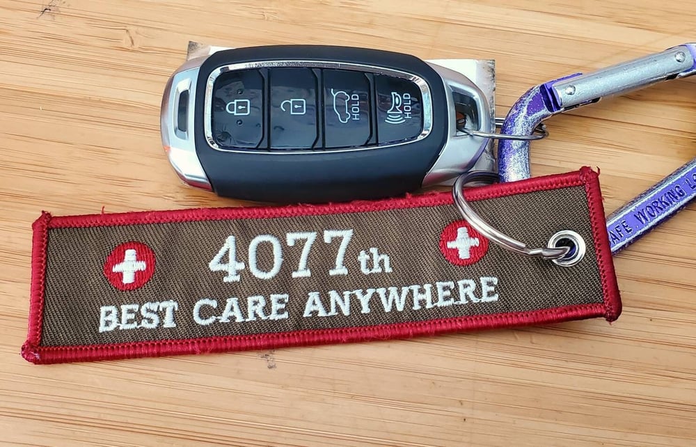 M*A*S*H Best Care Anywhere Jet Tag 