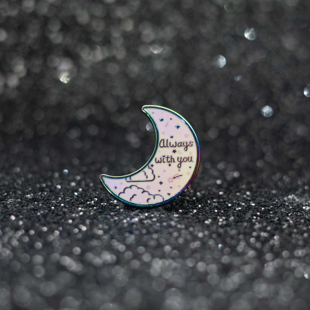 Always With You Pin - Rainbow