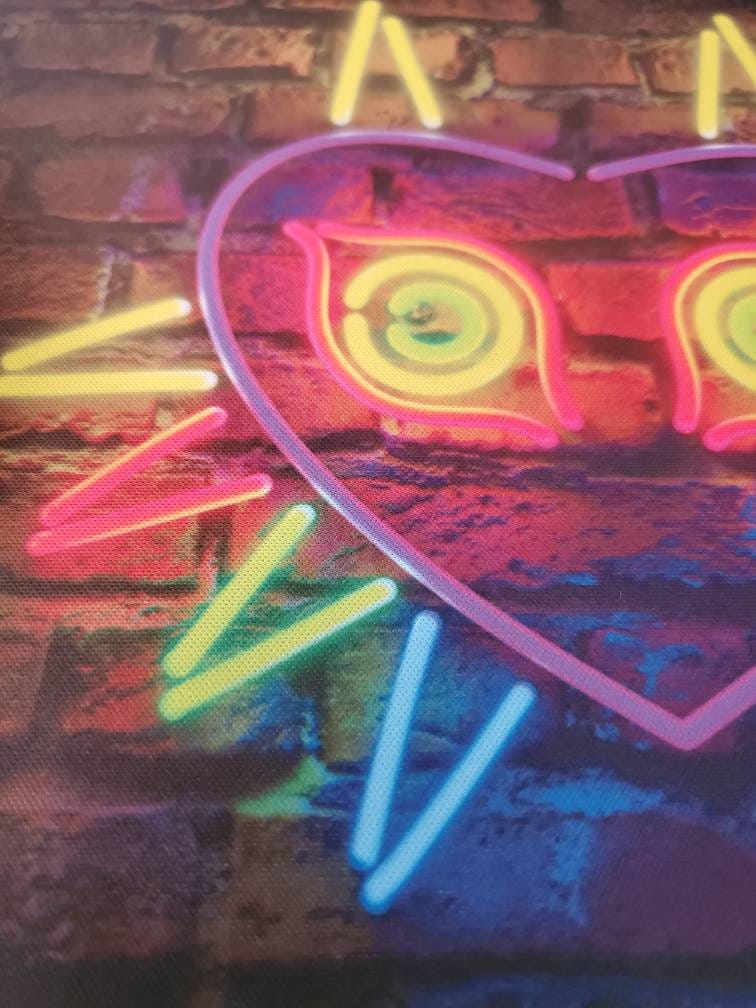 Zelda Neon Icons Desk Mat
