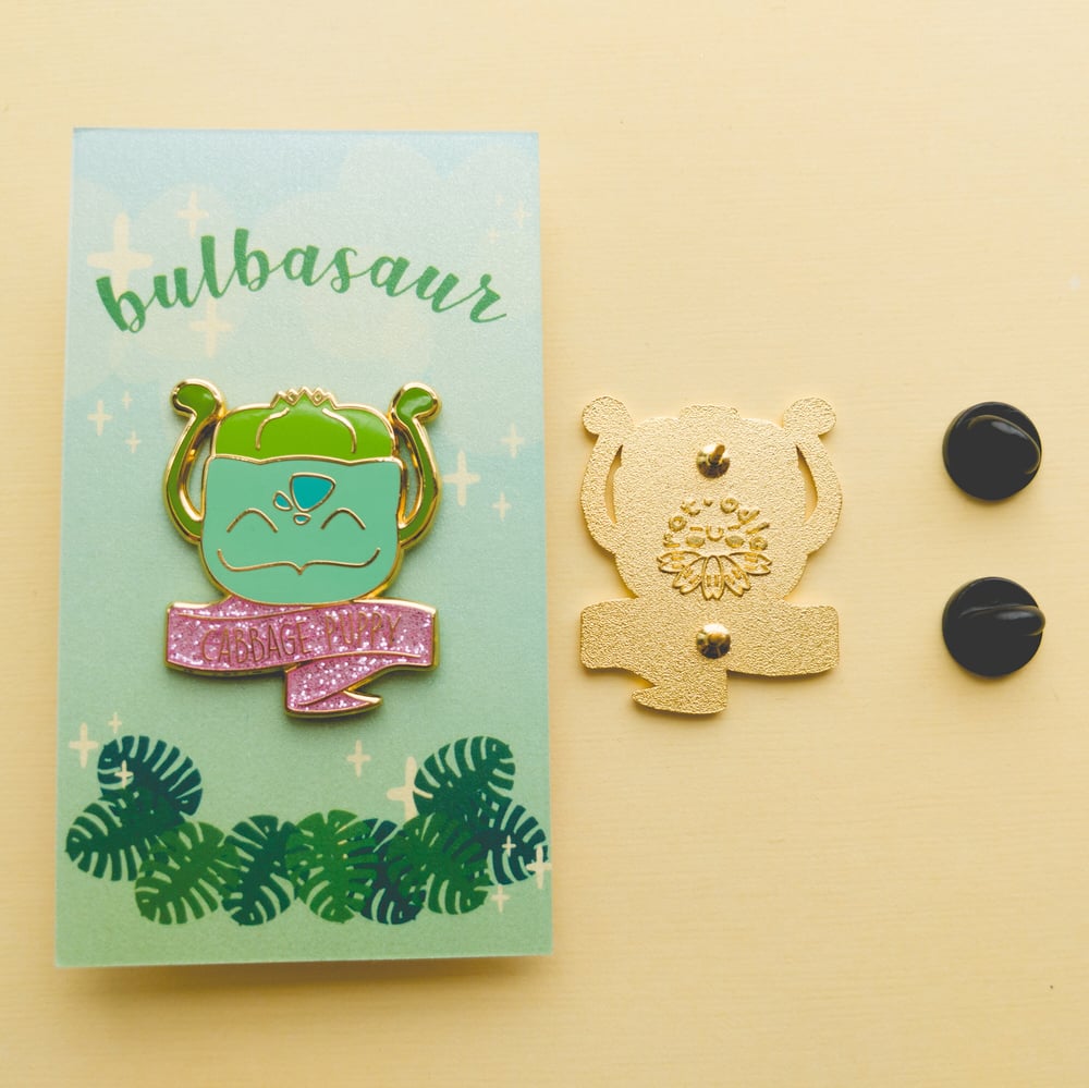 Cabbage Puppy Pin