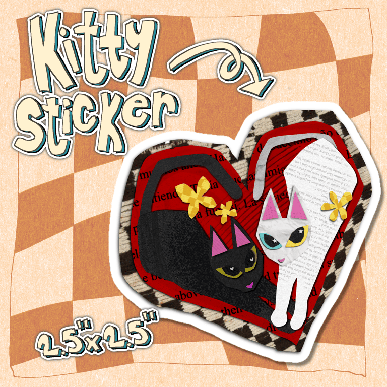 KITTY STICKER