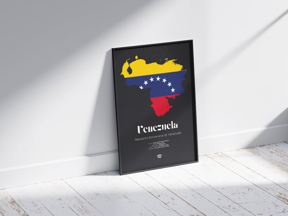 REPÚBLICA BOLIVARIANA DE VENEZUELA / BOLIVARIAN REPUBLIC OF VENEZUELA - LIMITED EDITION POSTER