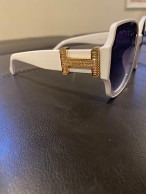 Hermès White & Gold