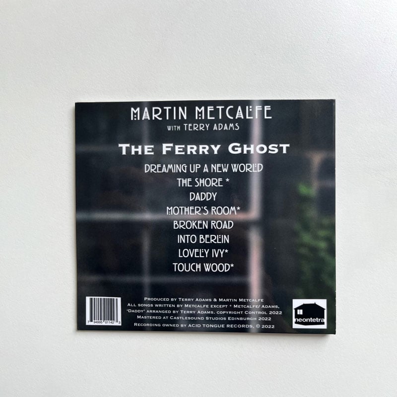 Image of The Ferry Ghost CD - Martin Metcalfe (with Terry Adams)