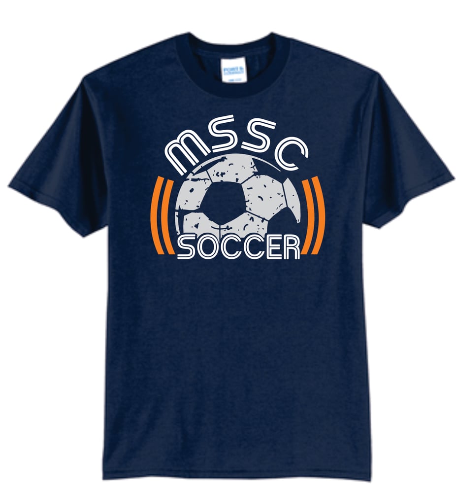 Image of MSSC Soccer Tee Grunge