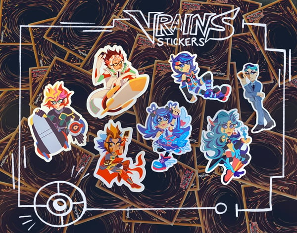 Image of 3" Vrains Stickers