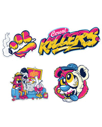 Image 2 of HIGH BEAR STICKER PACK #001