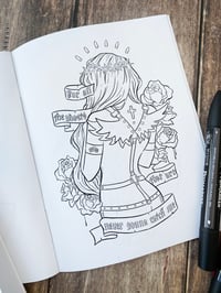 Image 4 of Revenge coloring book