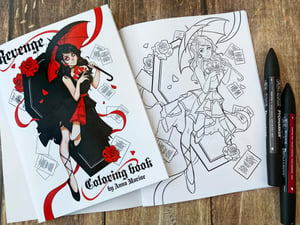 Image of Revenge coloring book