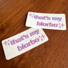 That's My Blorbo Sticker