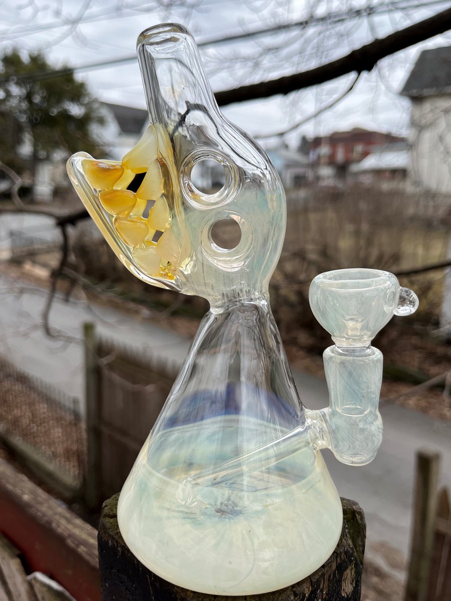 7.5 Heavy Glass Bong Smoking Hookah, Percolate Bongs Glass Water Pipe