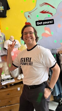 Image 3 of GIRL POWER! Cool World Ringer T Shirt