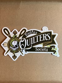 Logo Sticker - BAQS with Snake and skull - 5inch