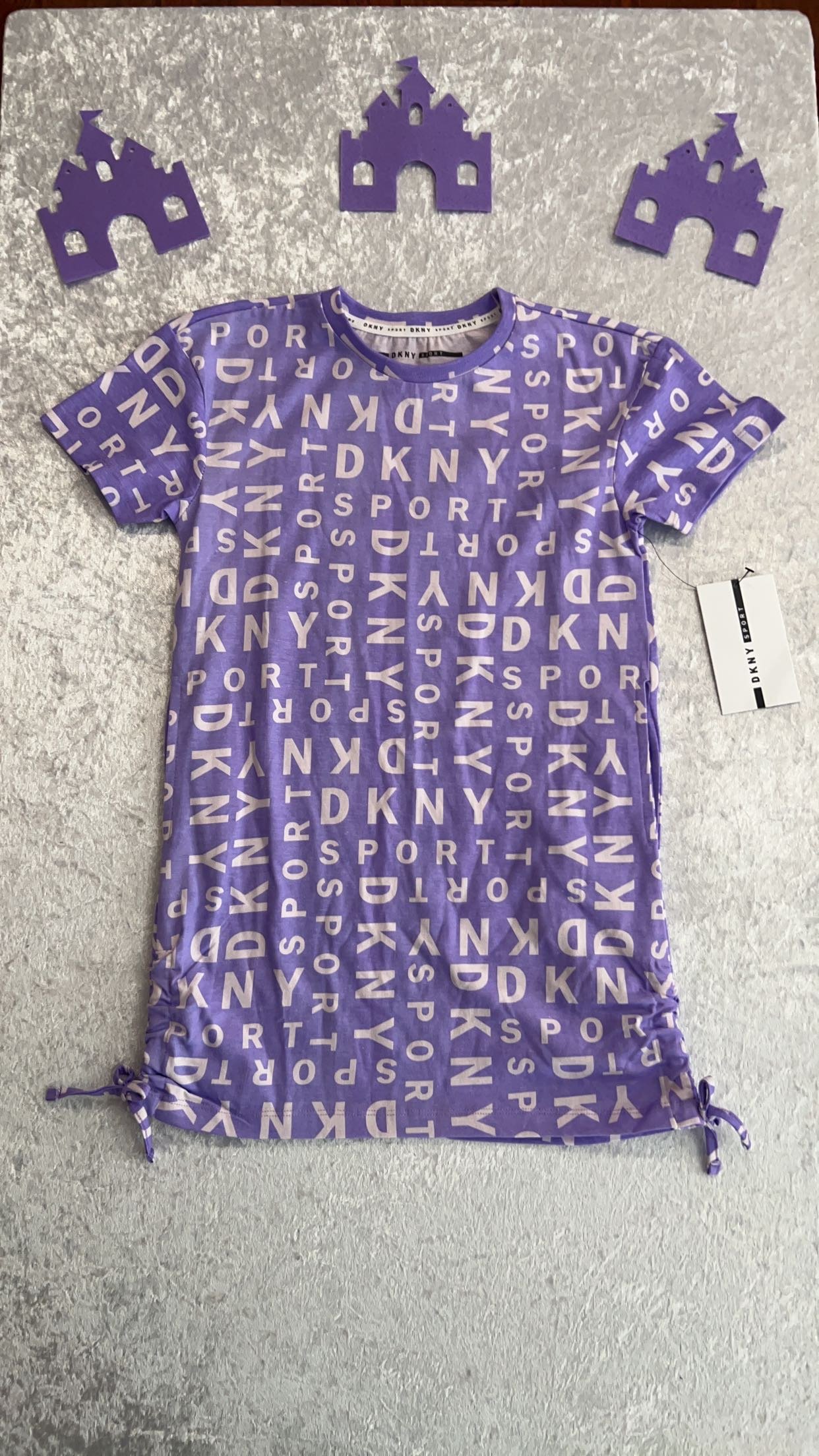 Image of DKNY purple dress