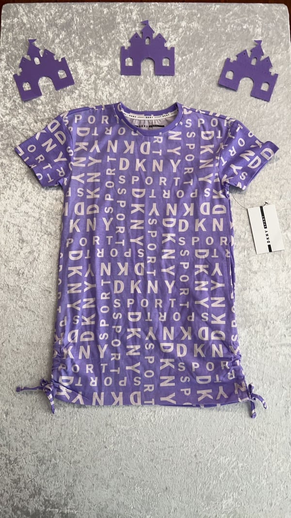 Image of DKNY purple dress