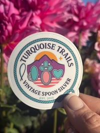 Turquoise Trails Sticker
