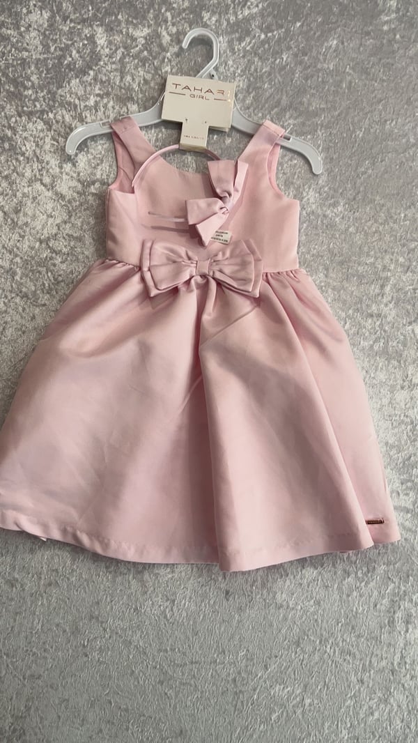 Image of Tahiri Girl 2 piece dress set/ PINK