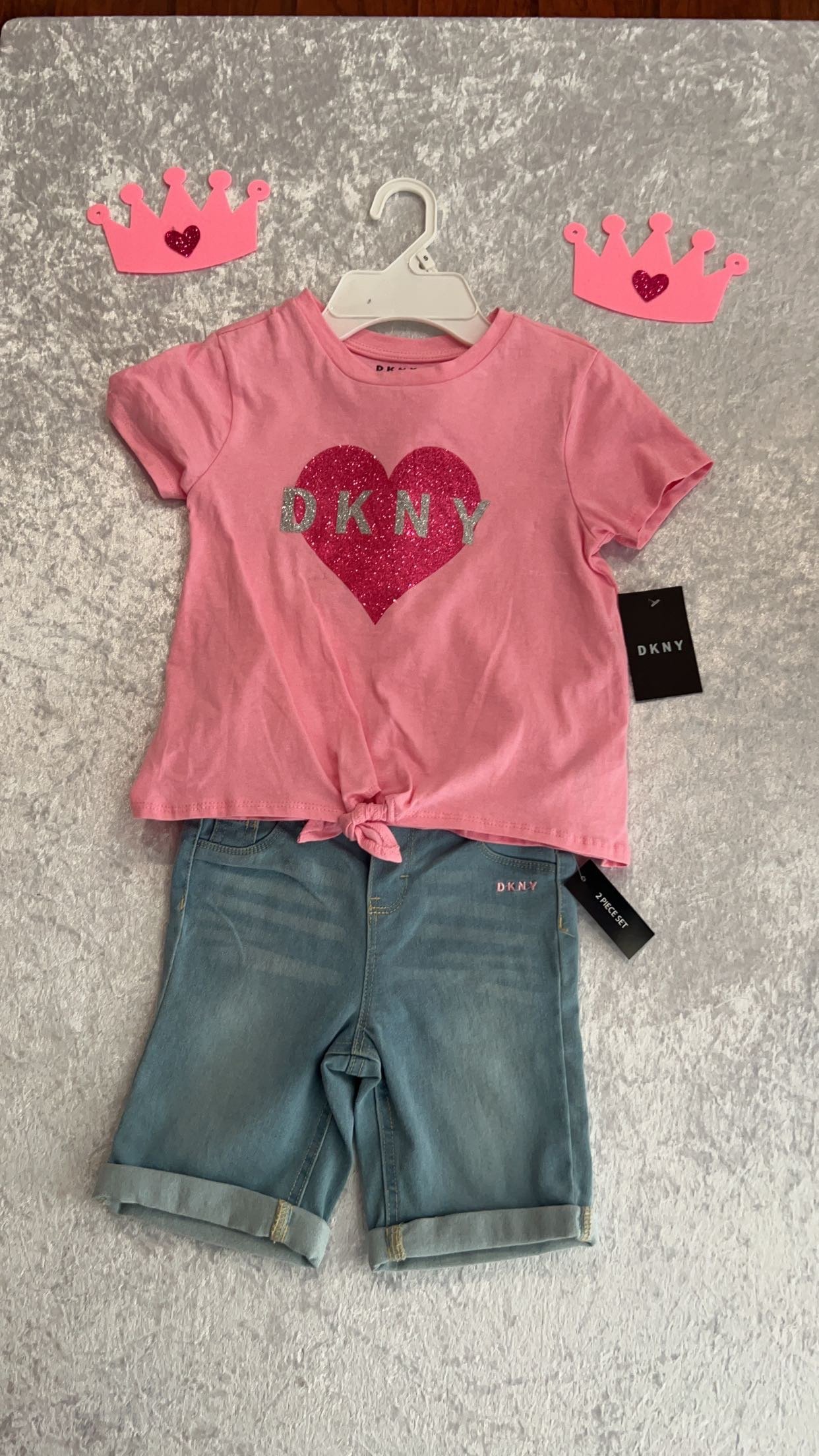 Image of DKNY short set