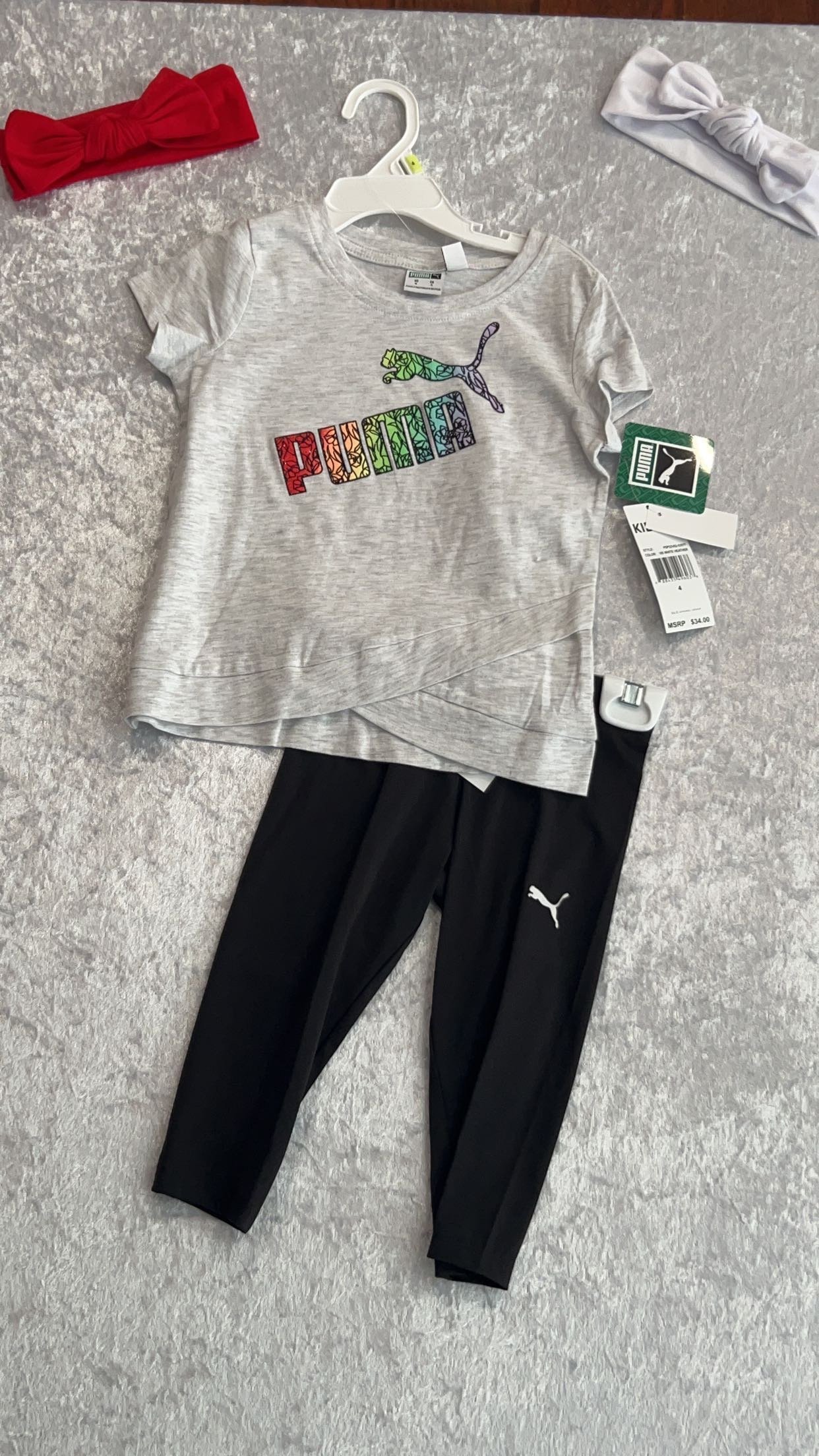 Image of PUMA 2 piece rainbow set