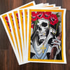 Print Santa Muerte Mexicana 