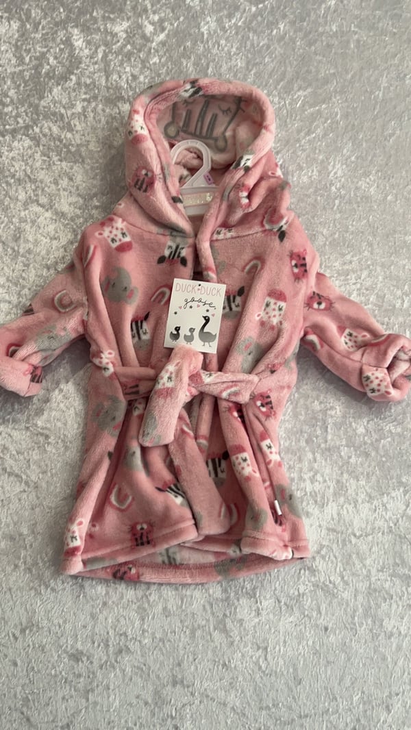 Image of Duck Duck Goose robe 