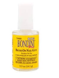 Image 1 of LONG LASTING ULTRA MAX STRENGTH  GLUE BONDINI BRUSH ON BIG BOTTLE 