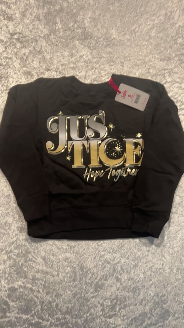 Image of JUSTICE Sweatshirt Black