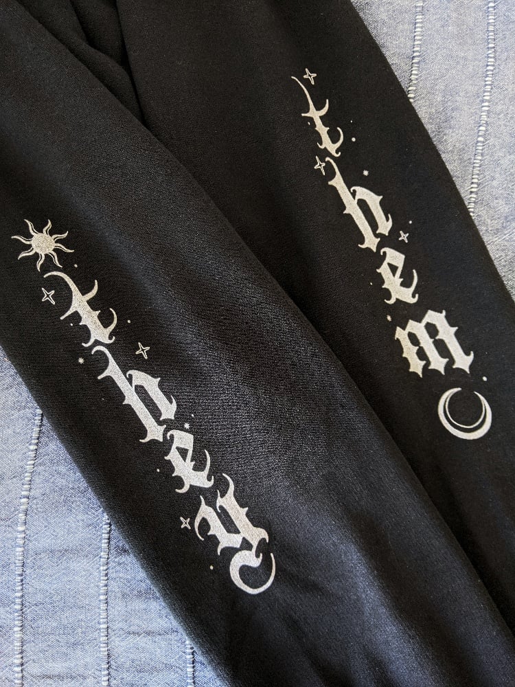 The Sun & The Moon Pronoun Sweatpants Image 3