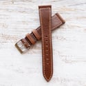 Classic Box Stitch Strap - Missouri Mokka