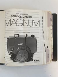 Image 2 of Kohler 1980s Magnum Parts & Service Manual
