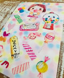 Yum Gum - sticker sheet