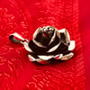 Rose Absolu Sterling Silver Pendant