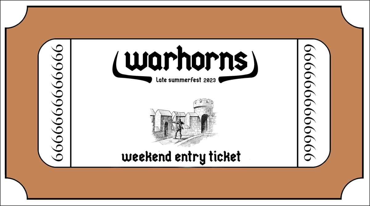 Warhorns — Ticket