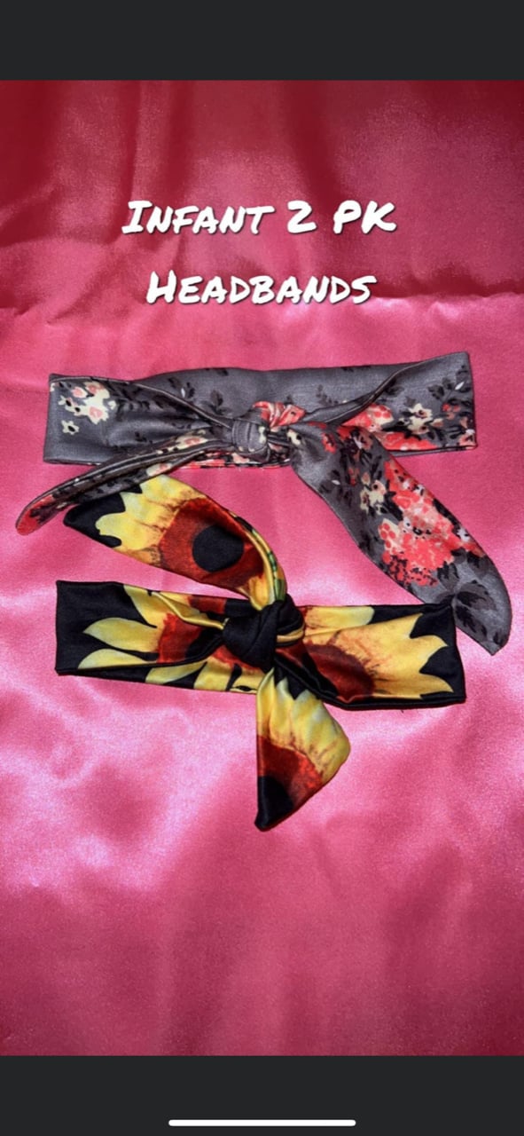 Image of Infant Headbands 2 pack