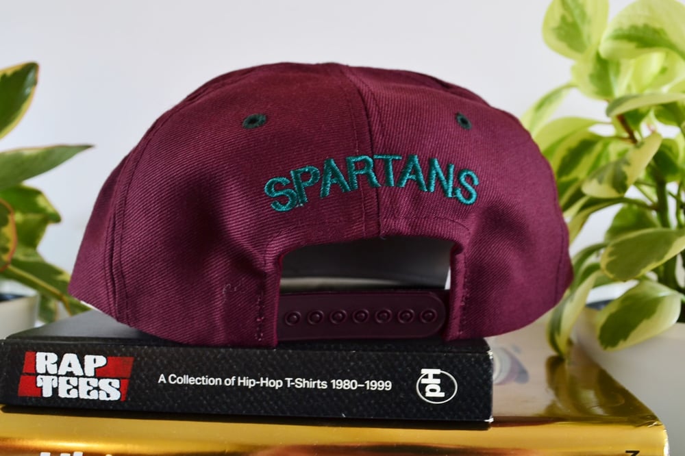 Image of Vintage 1990's Michigan State Spartans New Era Pro Model Snapback Hat