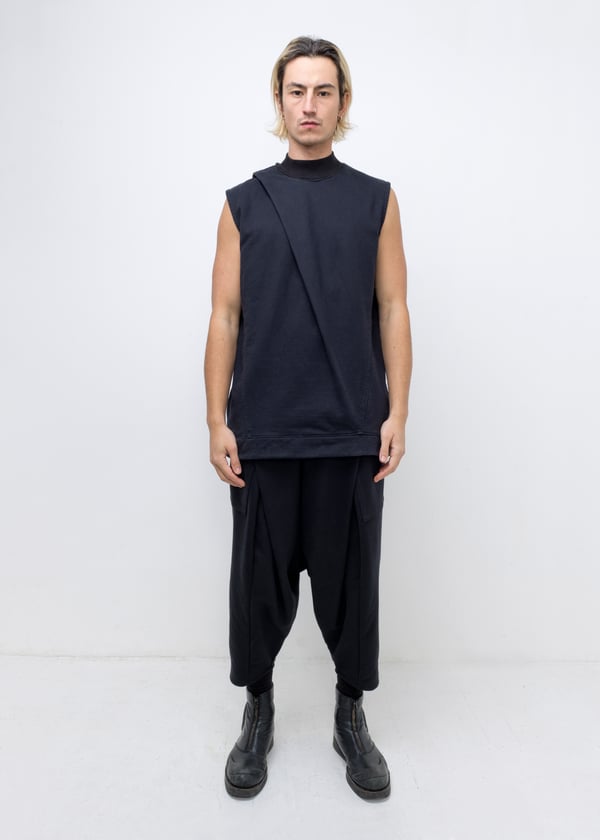 FOLDED JUMPER VEST 