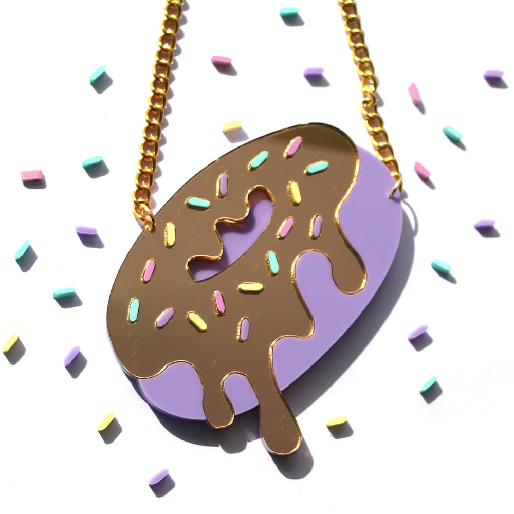 Image of Gold Donut Necklace - Pre-Order