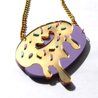 Image 3 of Gold Donut Necklace - Pre-Order