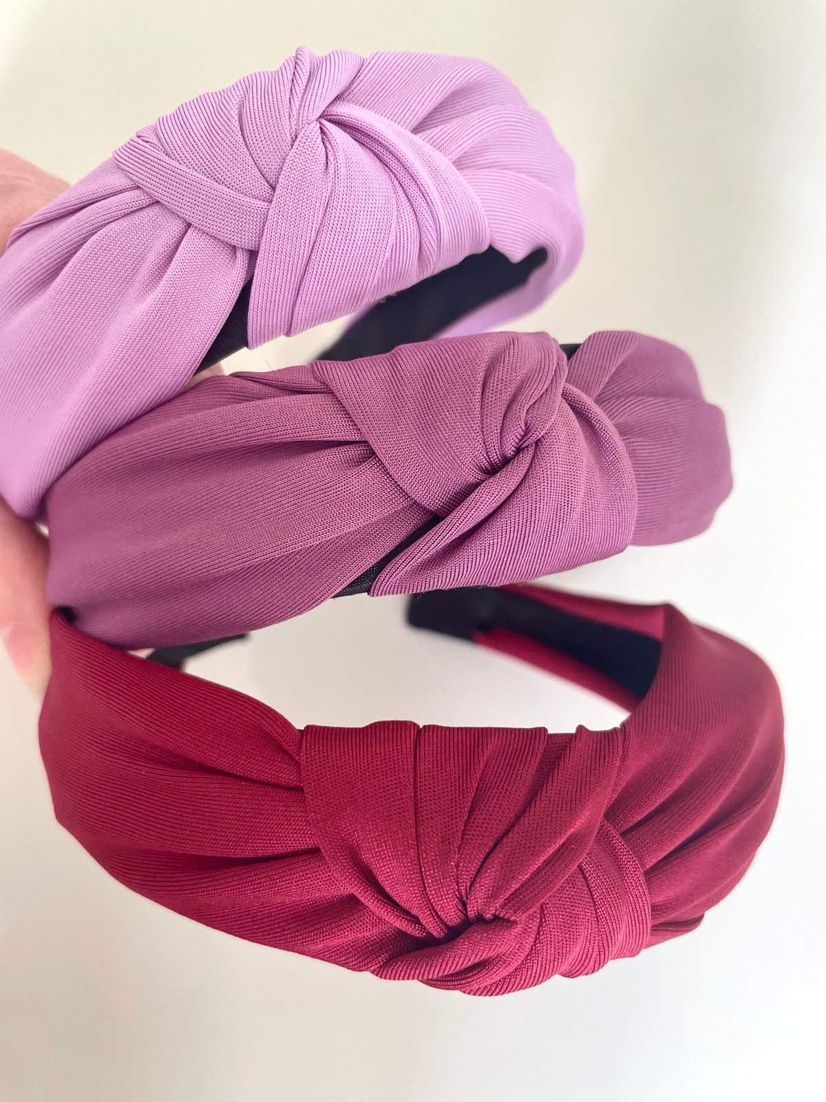 Image of Wide fabric headbands 