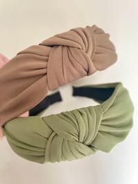 Image 4 of Wide fabric headbands 