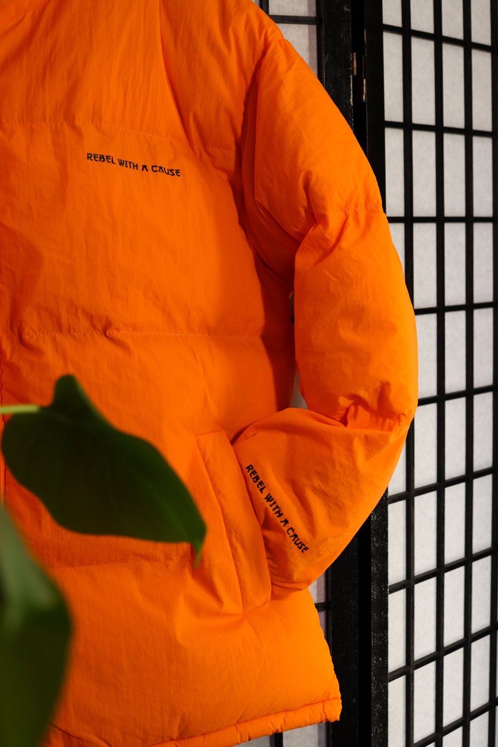 REBEL PUFFER JKT - ORANGE