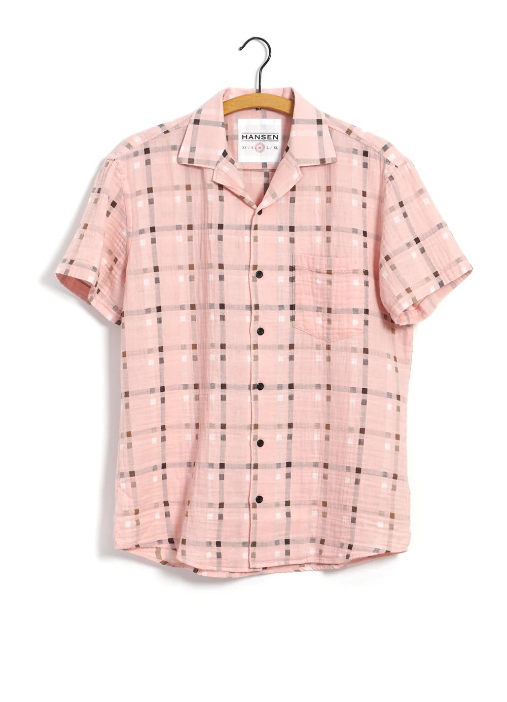 Hansen Garments JONNY | Short Sleeve Shirt | vegas pink