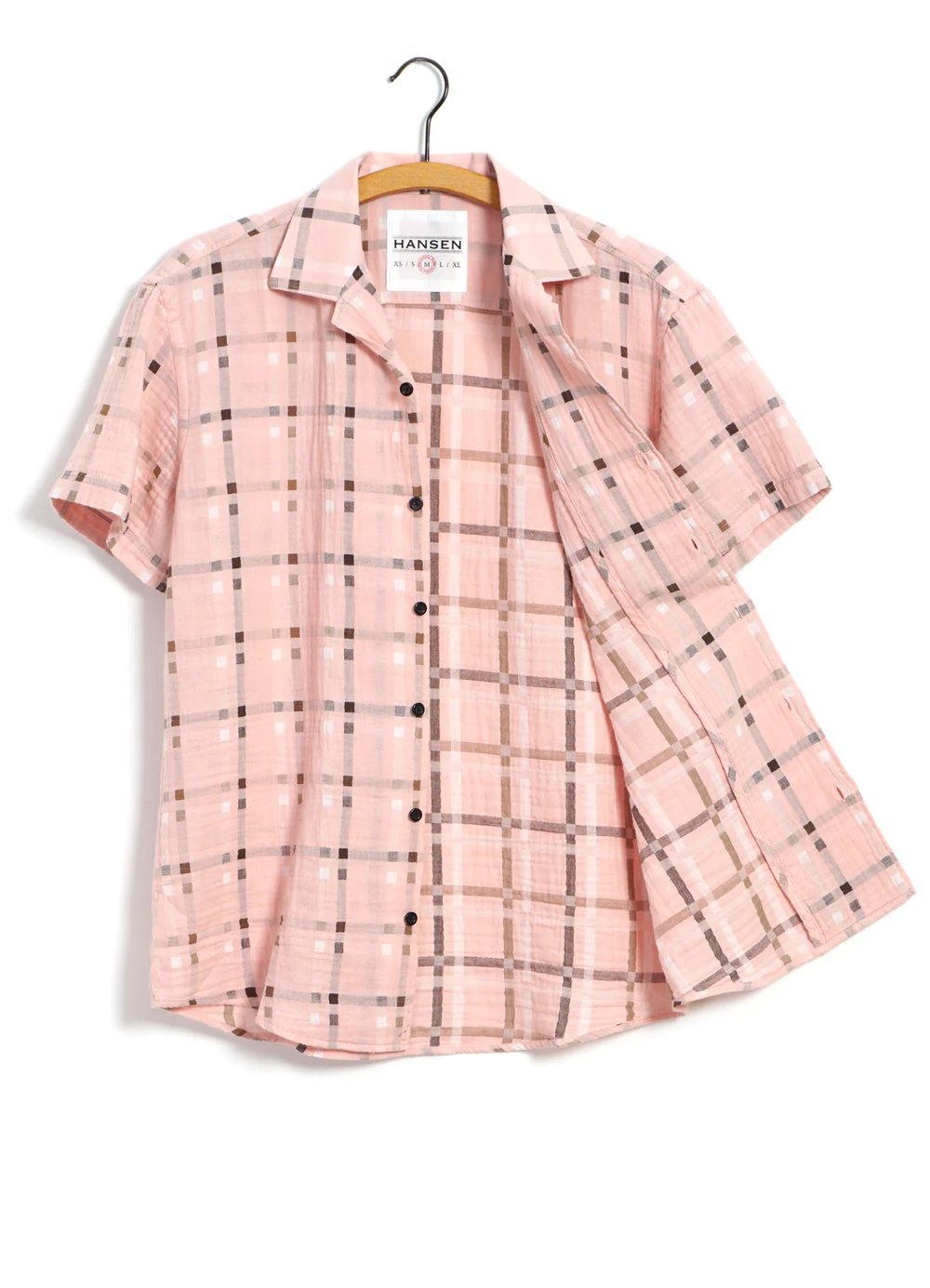 Hansen Garments JONNY | Short Sleeve Shirt | vegas pink