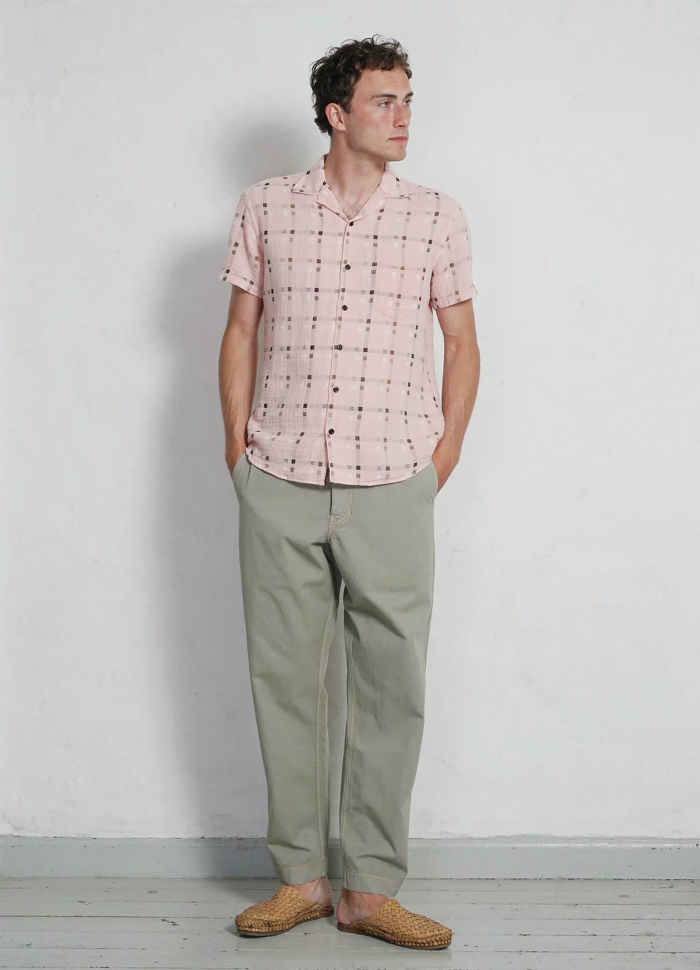 Hansen Garments JONNY | Short Sleeve Shirt | vegas pink