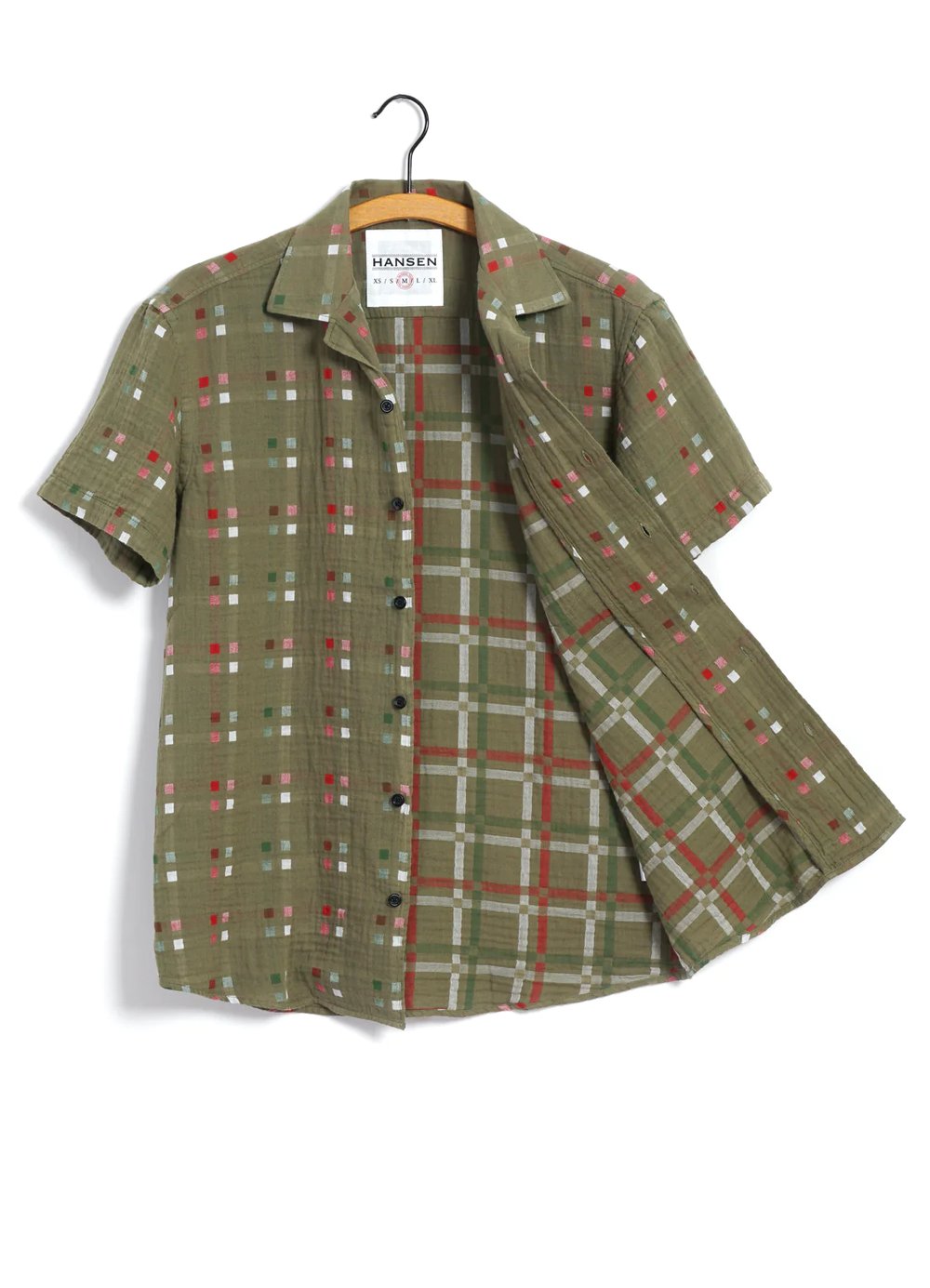 Hansen Garments JONNY | Short Sleeve Shirt | nevada green