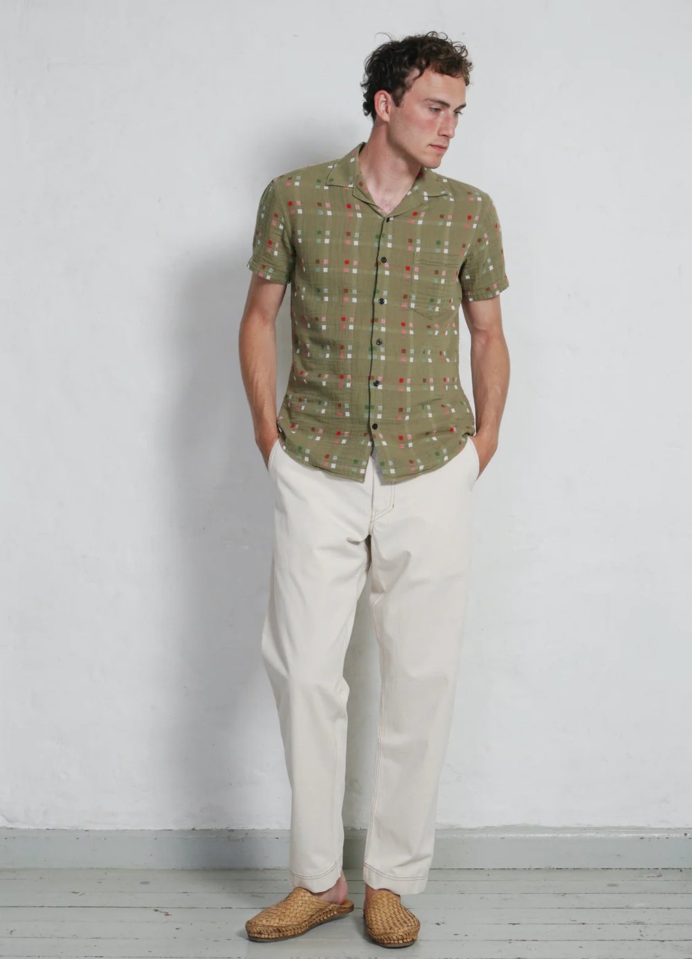 Hansen Garments JONNY | Short Sleeve Shirt | nevada green