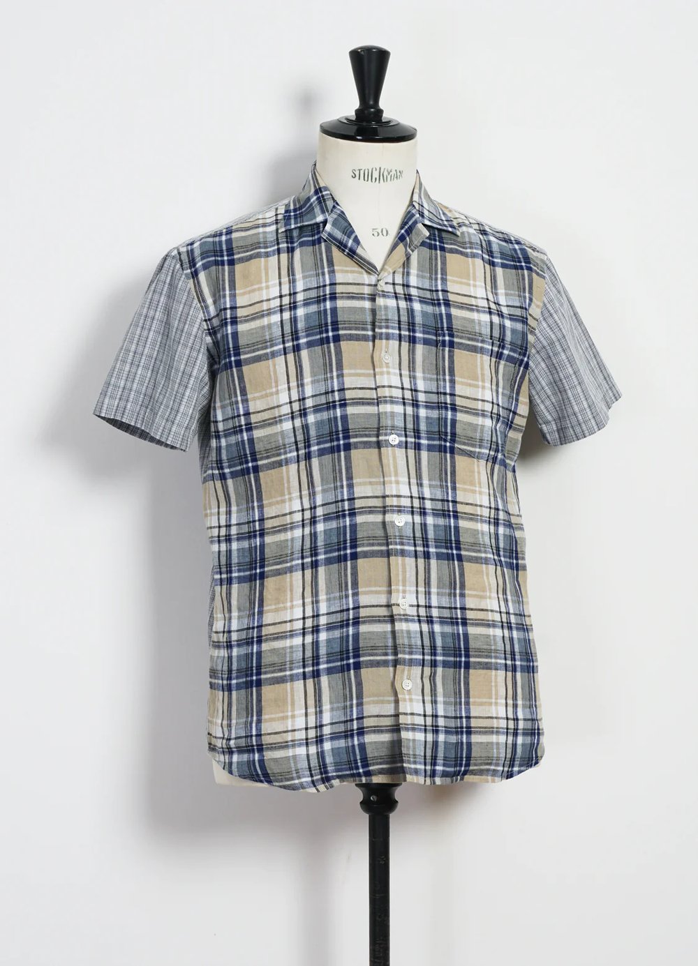 Hansen Garments JONNY | Short Sleeve Shirt | blue checks
