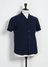 Hansen Garments JONNY | Short Sleeve Shirt | indigo