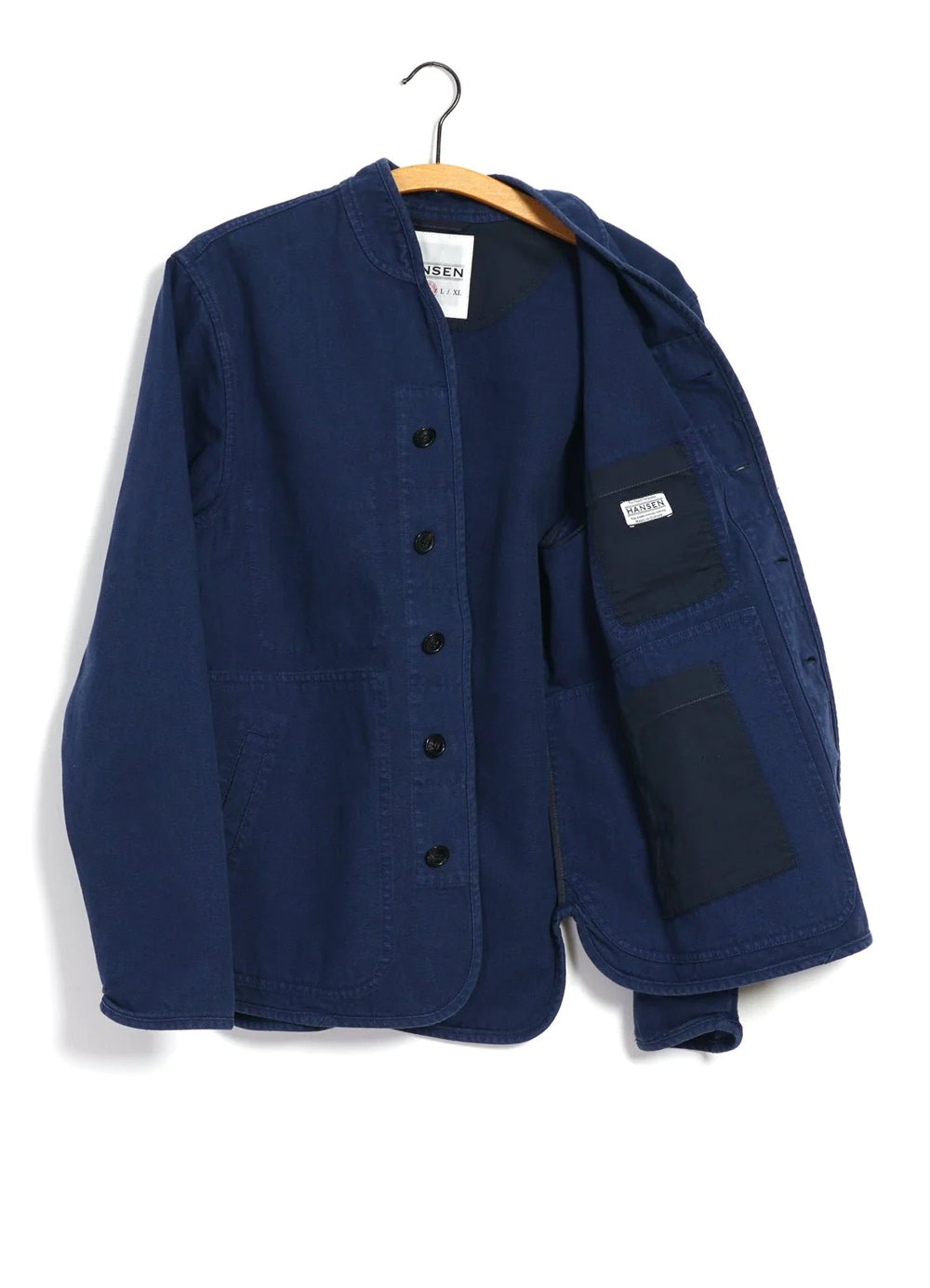Hansen Garments ERLING | Refined Work Jacket | work blue
