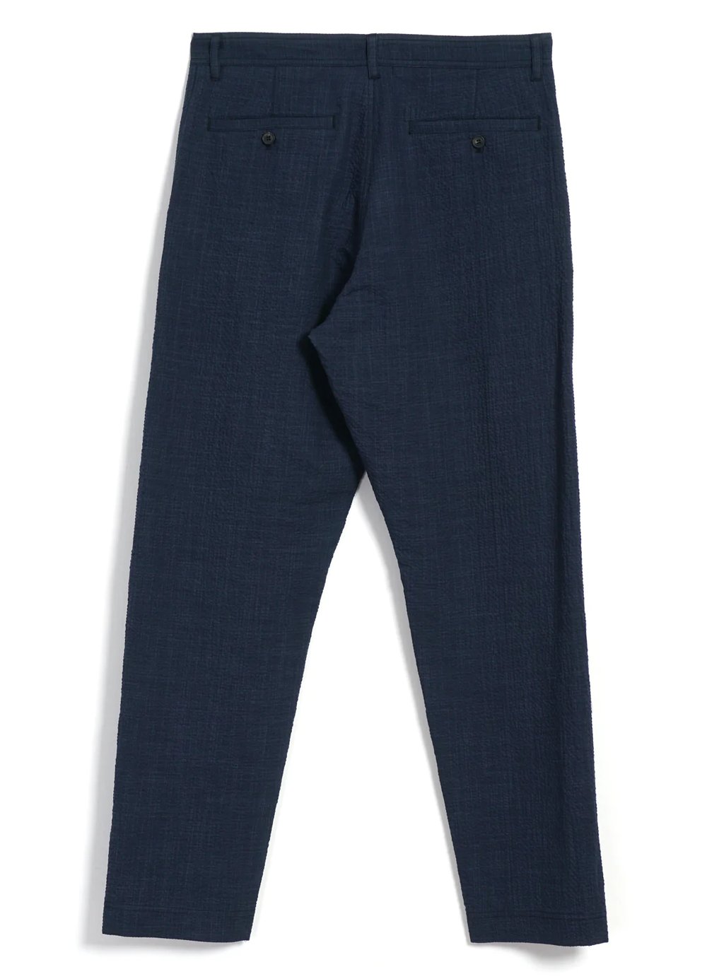 Hansen Garments KEN | Wide Cut Trousers | crinkle blue